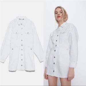 Zara denim dress XS